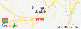 Shangrao map